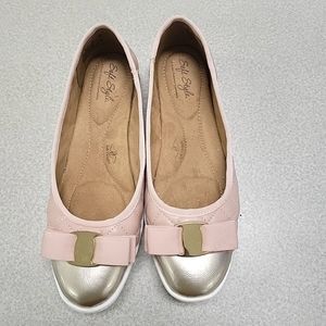 Soft Style Faeth Women's Pink Flats